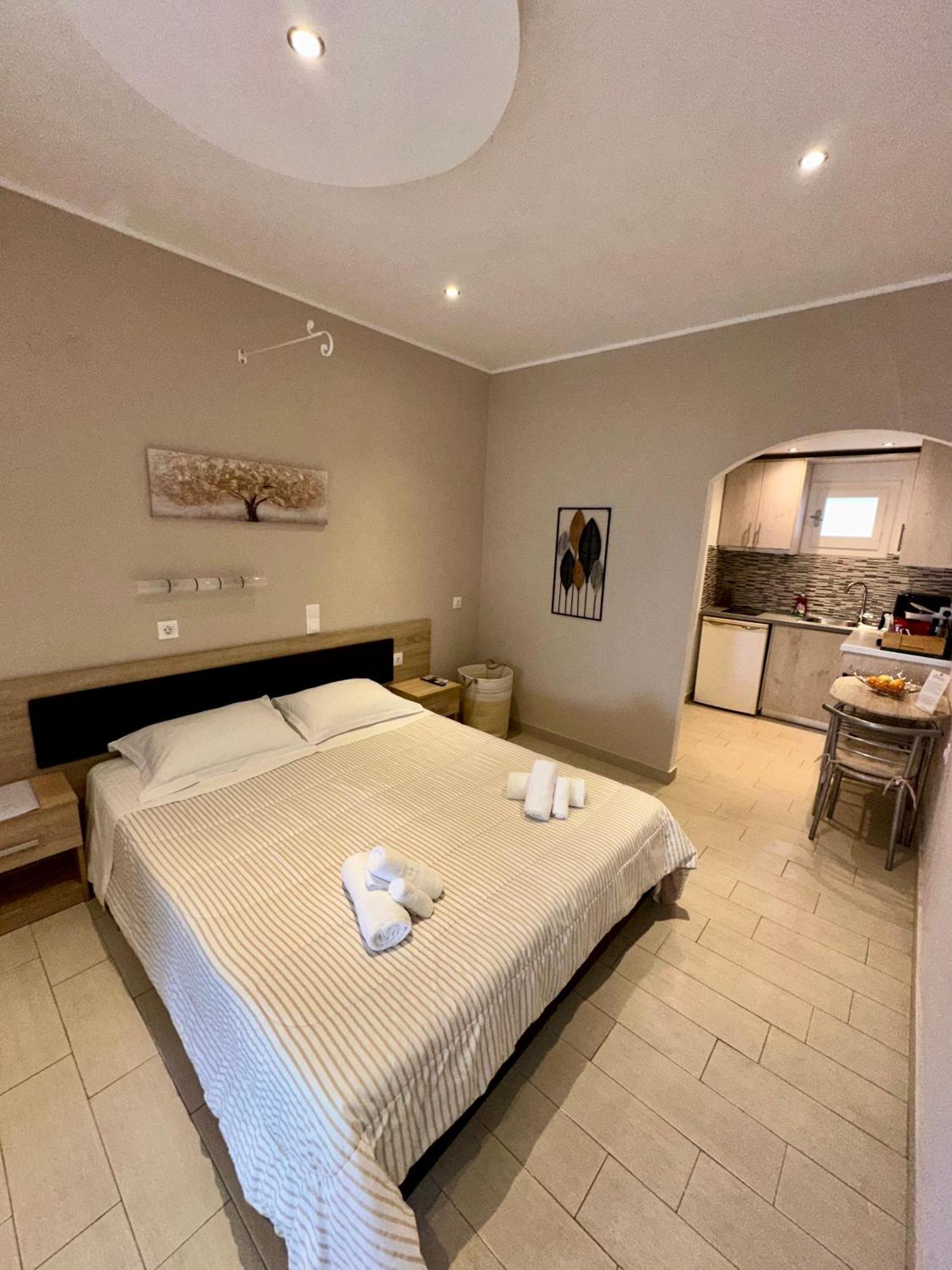 Eleana Apartments And Studios Agios Georgios Pagon Extérieur photo